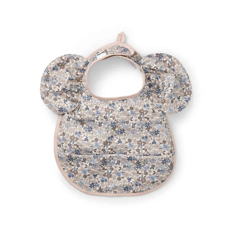 Bavoir - Blue Garden Elodie produit face