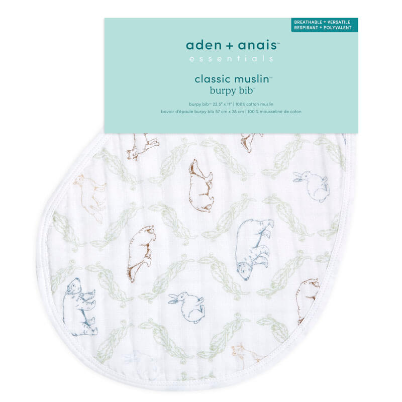 Bavoir d’épaule en mousseline de coton Harmony Aden + Anais pack