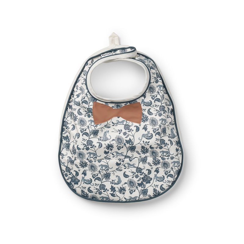 Bavoir Garden Leo Toile Bow Elodie produit