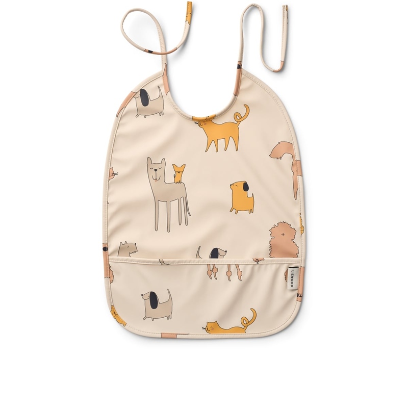 Bavoir Lai Cats and Dogs / Sandy LIEWOOD face