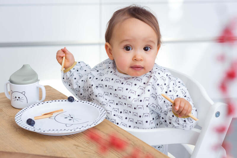 Bavoir à manches longues Lassig Enfant