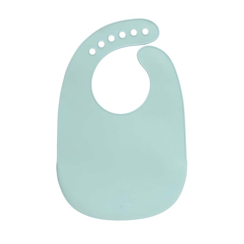 Bavoir silicone avec poche Little Chums Souris bleu Lässig Verso