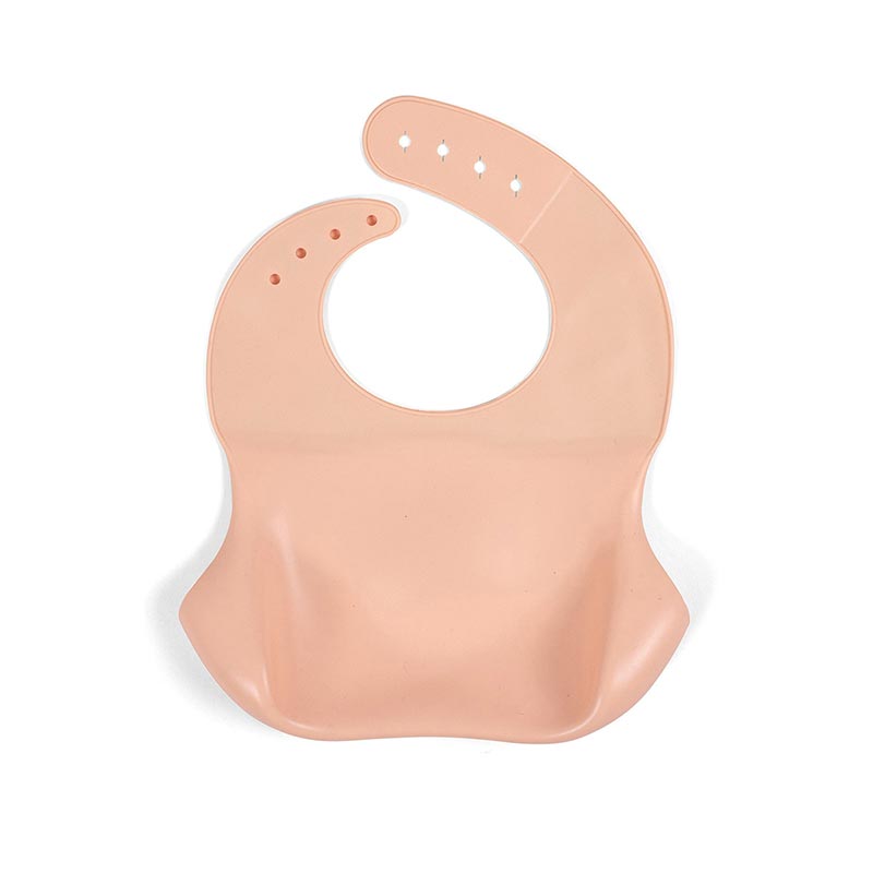 Bavoir en silicone Peach Filibabba Dos