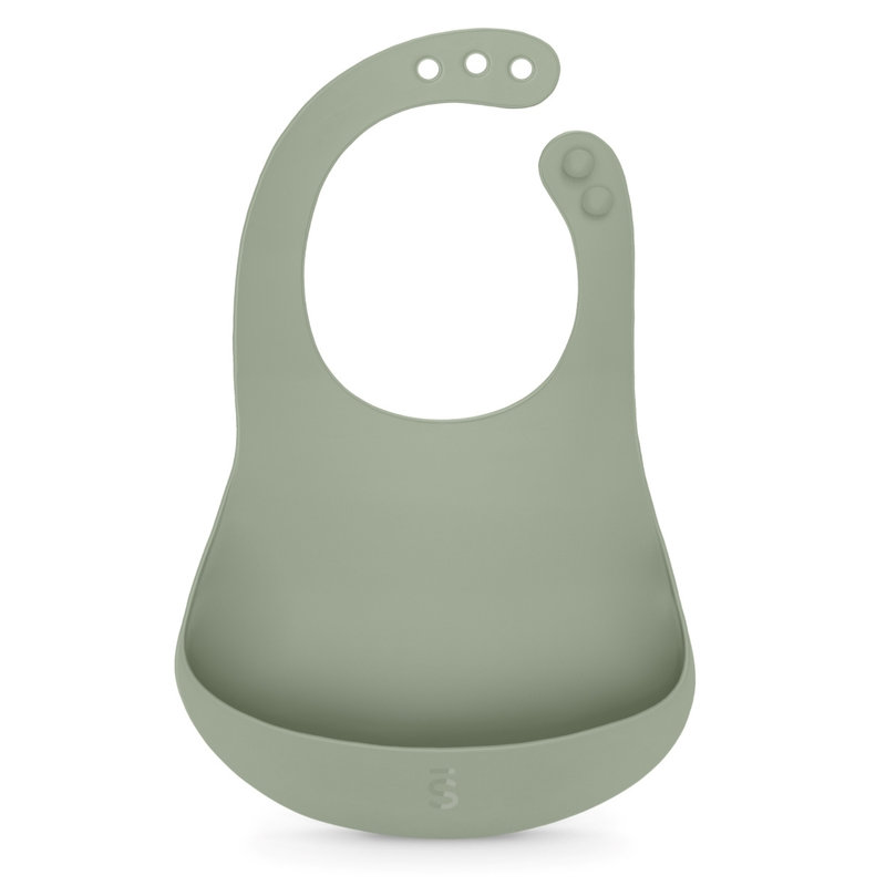 Bavoir Silicone Suavinex Sauge