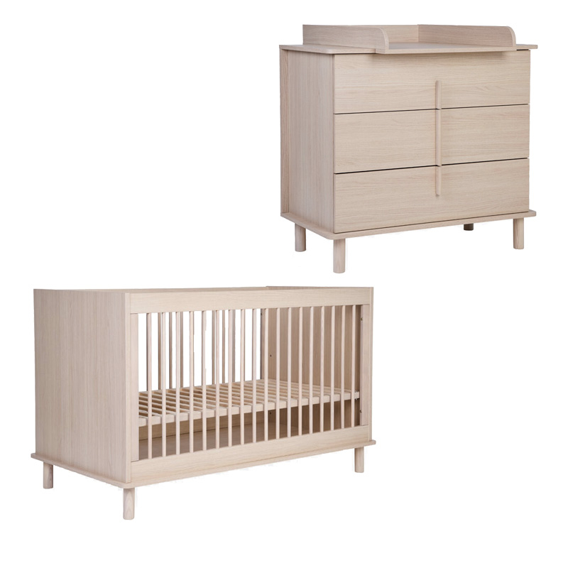 Chambre Nordica : lit et commode Childhome cover