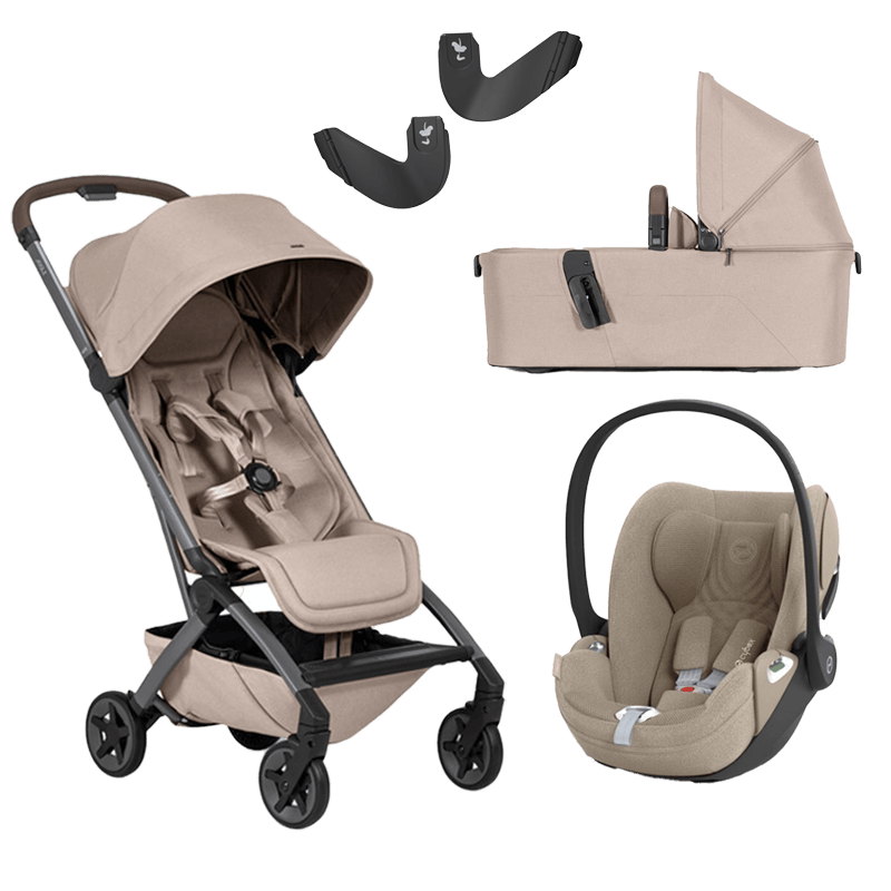 Pack trio poussette Joolz Aer2 avec nacelle et  Cloud T i-Size BeSafe produits