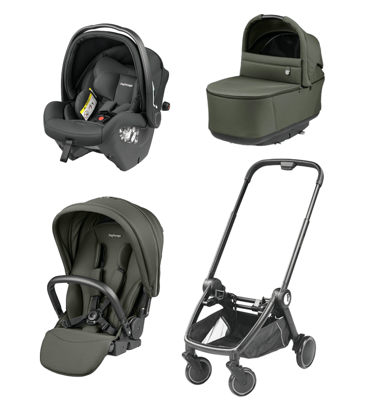 Pack Poussette City Loop, Nacelle et Siège-auto Primo Viaggio SLK Peg Perego produits 