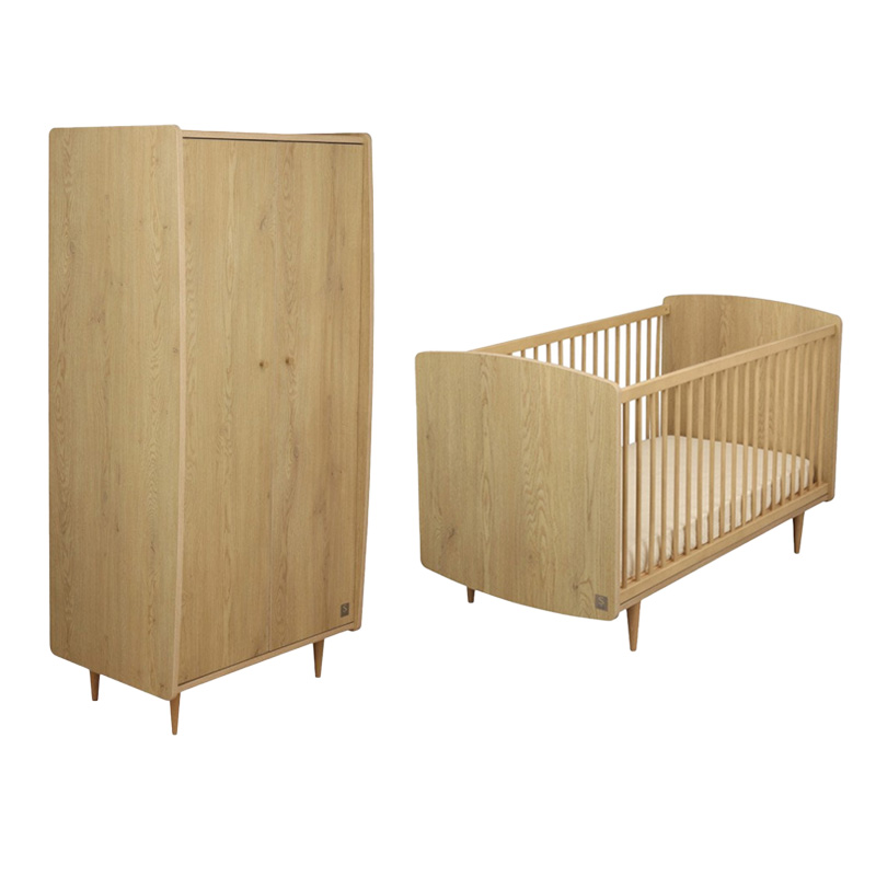 Chambre My Love : lit évolutif 70x140 + armoire 2 portes Sauthon cover