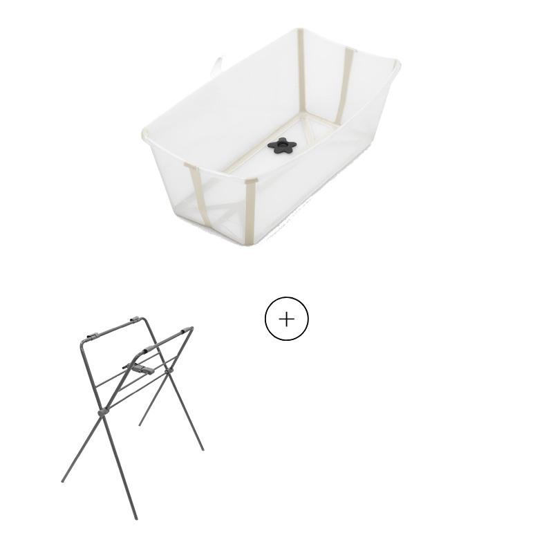 Set Flexi Bath + support baignoire Stokke cover