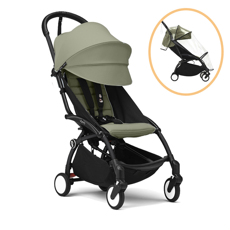 Pack Châssis Yoyo 3 + pack couleur 6+ et protection pluie Stokke cover