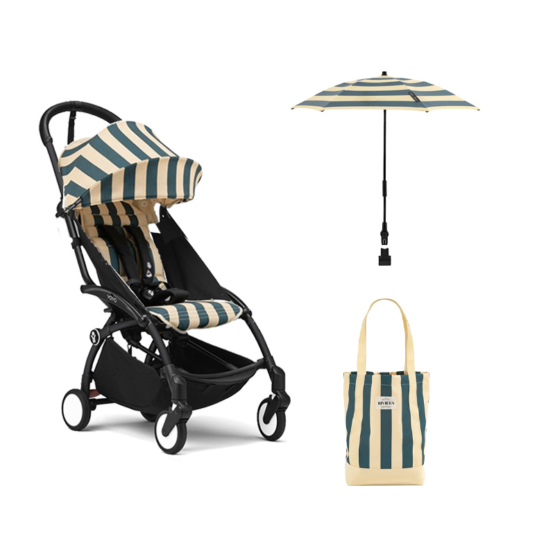 Pack Poussette Yoyo 3 Riviera Collection avec Summer Kit Stokke cover
