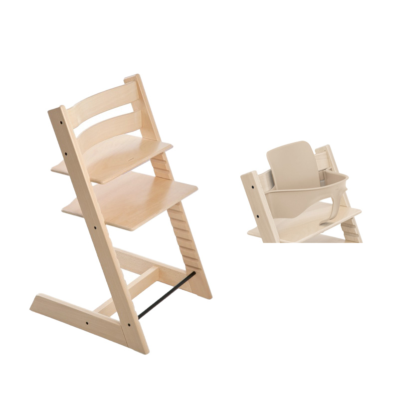 Chaise haute Tripp Trapp Hêtre avec Babyset V2 STOKKE cover