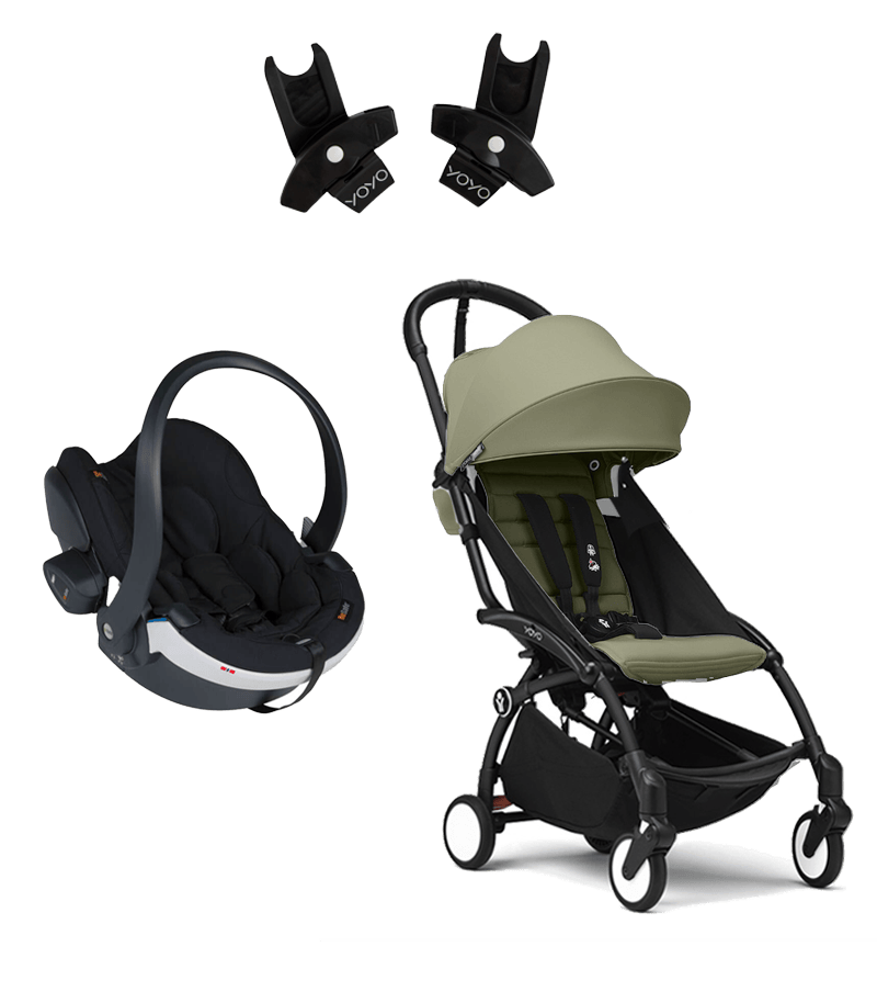 Pack Poussette Yoyo 3 + Izi Go Modular X2 Stokke Cover
