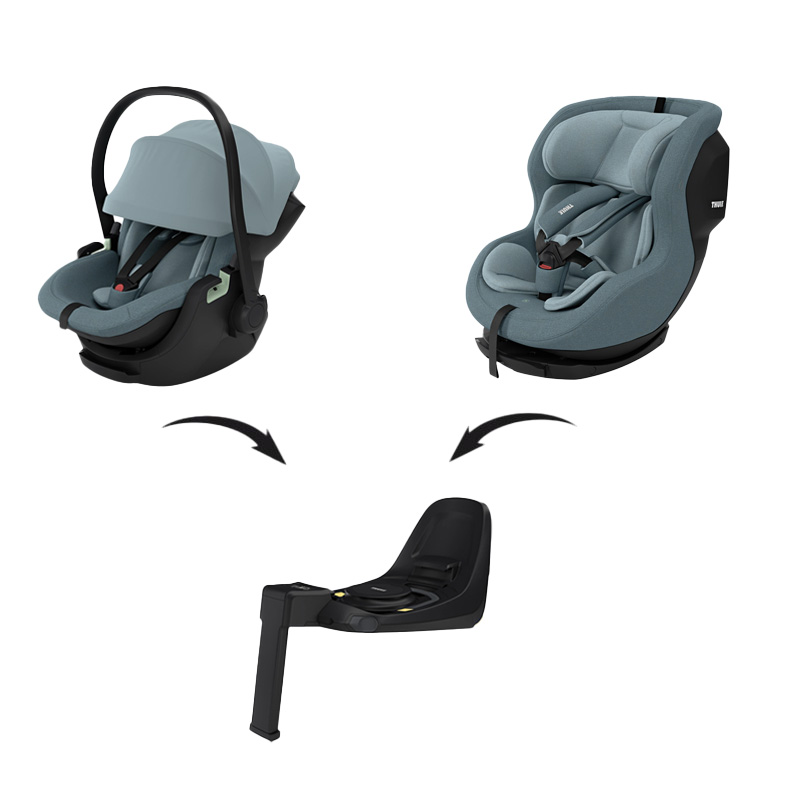 Pack Sièges-auto Maple + Ellm + base isofix Alfi Thule cover