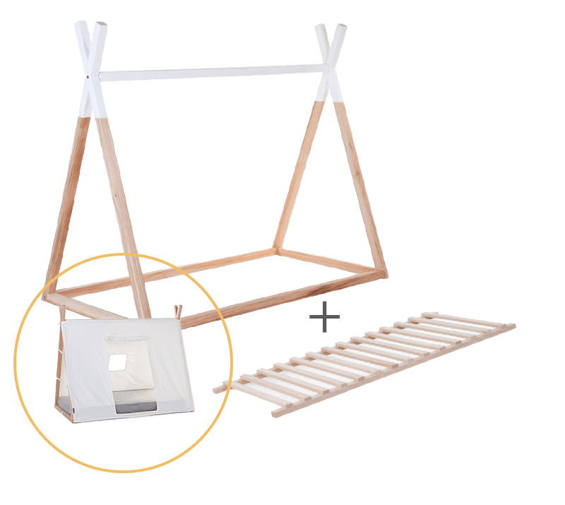 Pack lit Tipi Tout-en-un de Childhome  Childhome produits 2