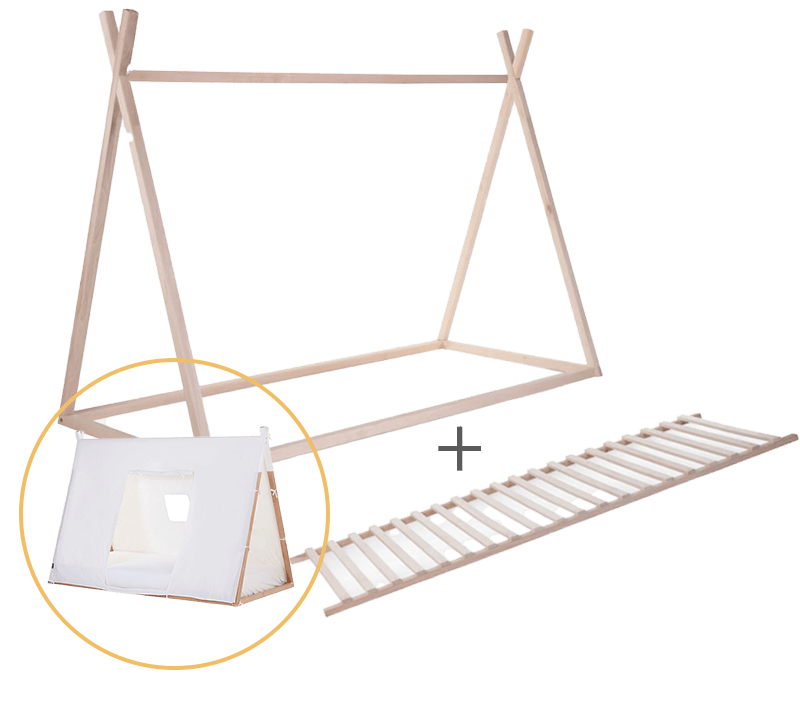 Pack lit Tipi Tout-en-un de Childhome  Childhome produits 