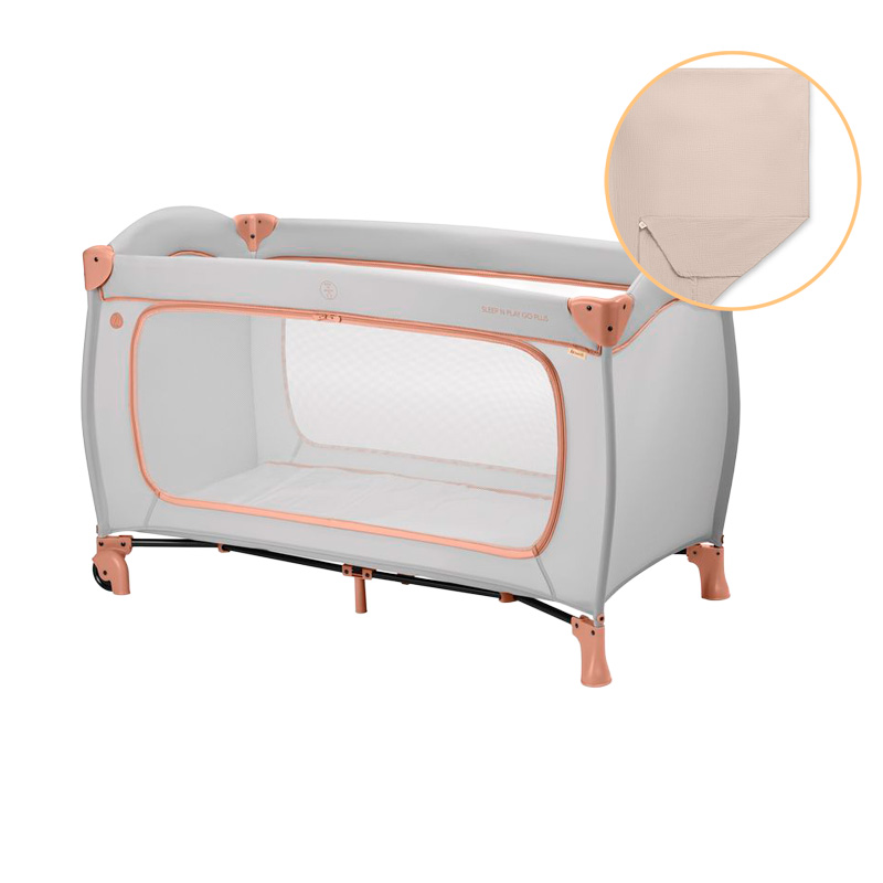 Pack Lit parapluie Sleep N Play Go Plus + drap housse Hauck cover