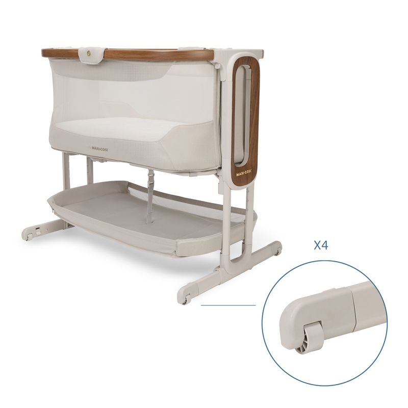 Berceau Cododo Iora Pro Elegance Beige Maxi Cosi roulettes