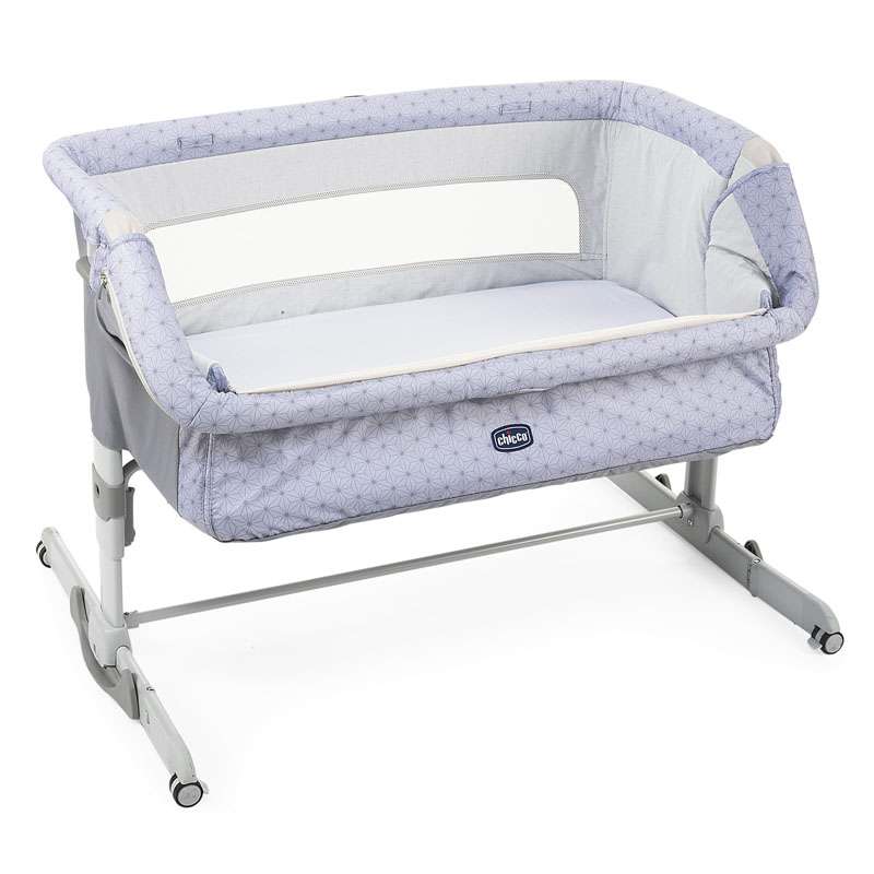 Berceau cododo Next2Me Dream Silver Chicco ouvert