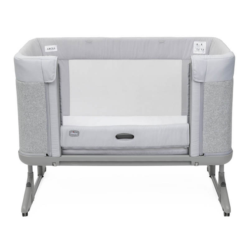 Berceau cododo Next2Me Forever Ash Grey Chicco - Bébé Canaille