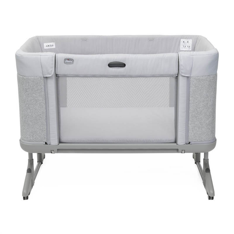 Berceau cododo Next2Me Forever Ash Grey Chicco - Bébé Canaille