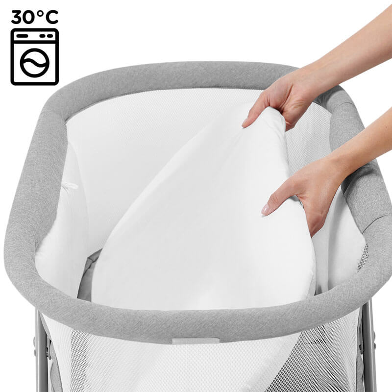 Berceau pliant LOVI Gris KINDERKRAFT, Vente en ligne de Berceau bébé