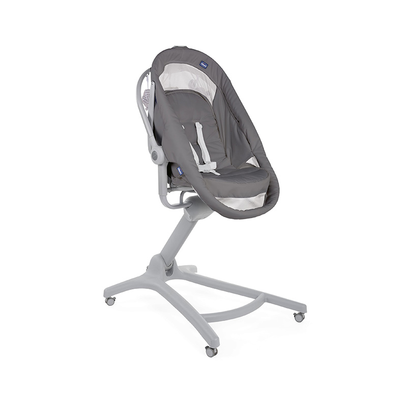 Berceau/Transat Évolutif Baby Hug 4in1 Air Dark Grey Chicco chaise haute