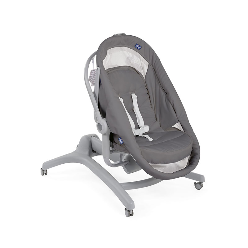 Berceau/Transat Évolutif Baby Hug 4in1 Air Dark Grey Chicco chaise
