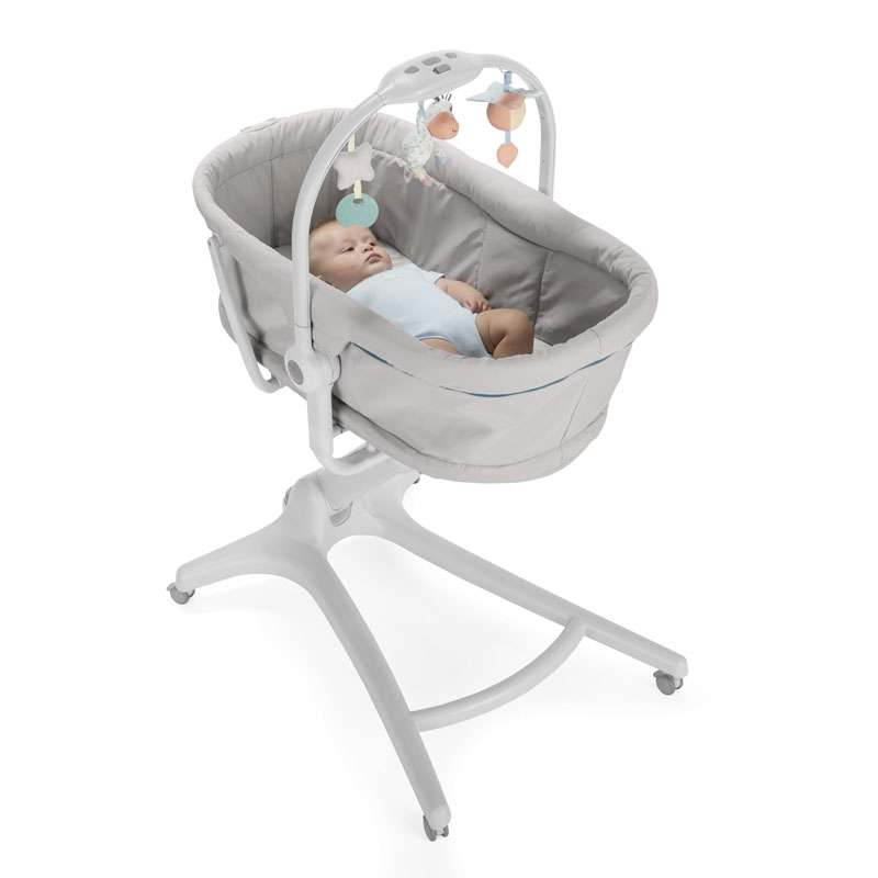 Berceau/Transat Évolutif Baby Hug 4in1 Glacial Chicco berceau ambiance