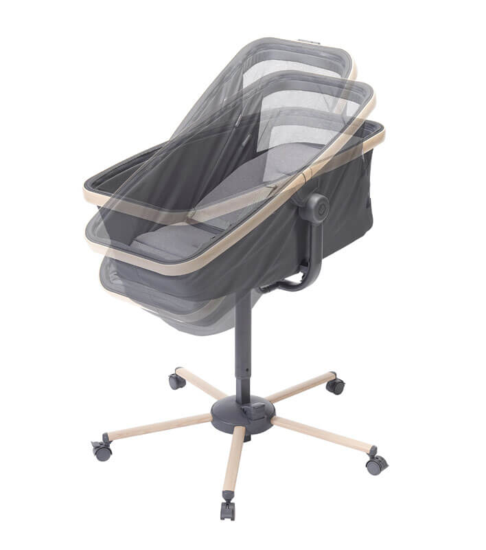 Berceau / Transat inclinable / Chaise haute tout-en-un Alba Maxi Cosi inclinaison