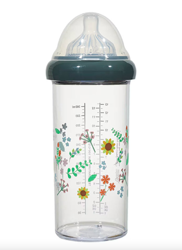 Biberon 360 ml 6m+ Fleurs Le Biberon Français produit face
