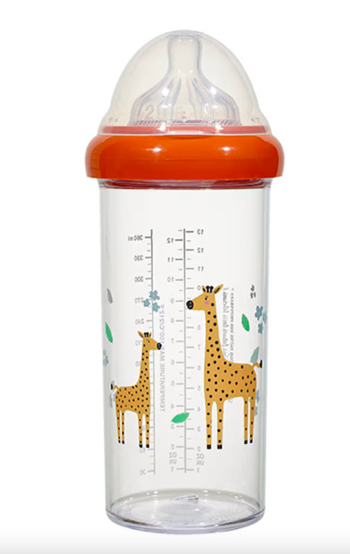 Biberon 360 ml 6m+ Girafes Le Biberon Français produit face
