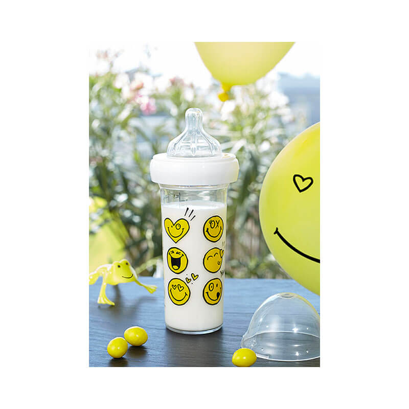 Biberon 210 ml 0m+ Smiley Le Biberon Français ambiance