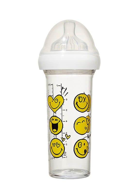 Biberon 210 ml 0m+ Smiley Le Biberon Français zoom