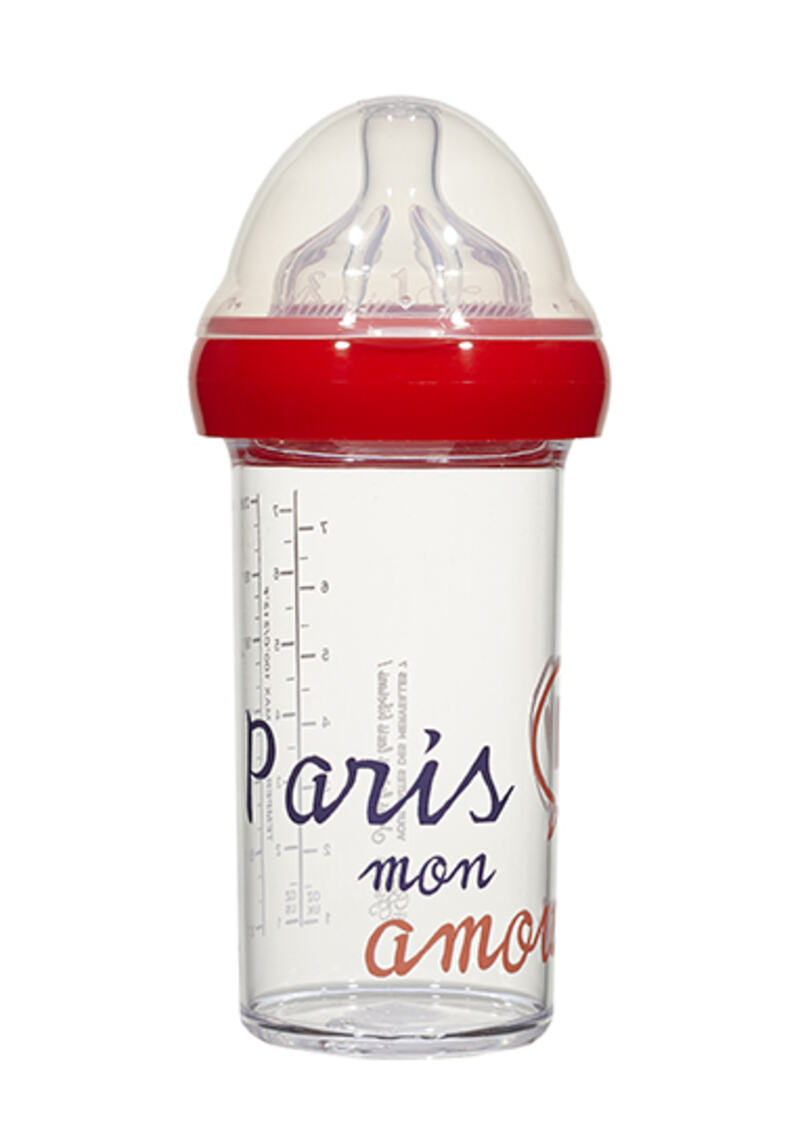 Biberon 210 ml 6m+ Paris Mon Amour Le Biberon Francais produit face