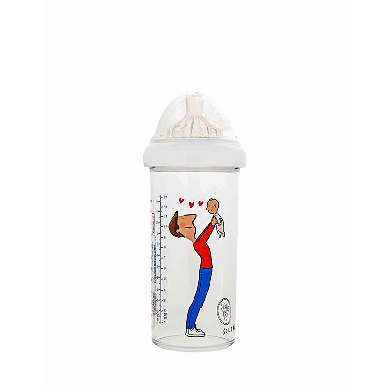 Biberon 360 ml 6m+ Papa-bébé Le Biberon Français