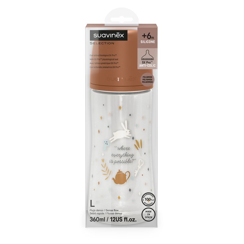 Biberon 360 ml Tetine Sxpro L Wonderland Suavinex