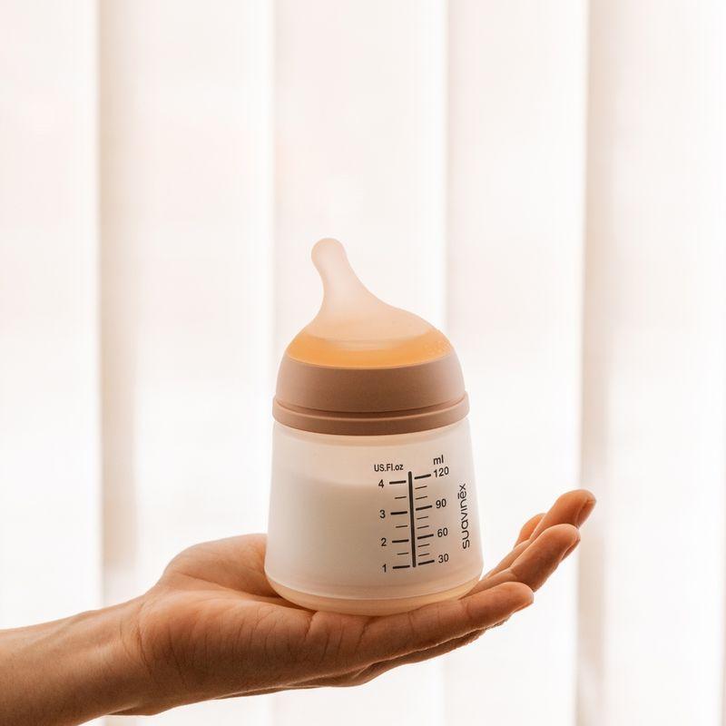 Biberon Anti-Colique Zerø Zerø 120 ml TU Spécial Allaitement Fair SUAVINEX lifestyle 2