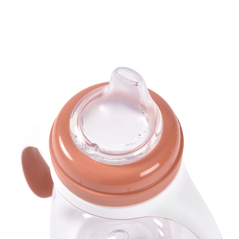 Biberon d'apprentissage 2 en 1 - 210 ml  Terracotta Beaba zoom