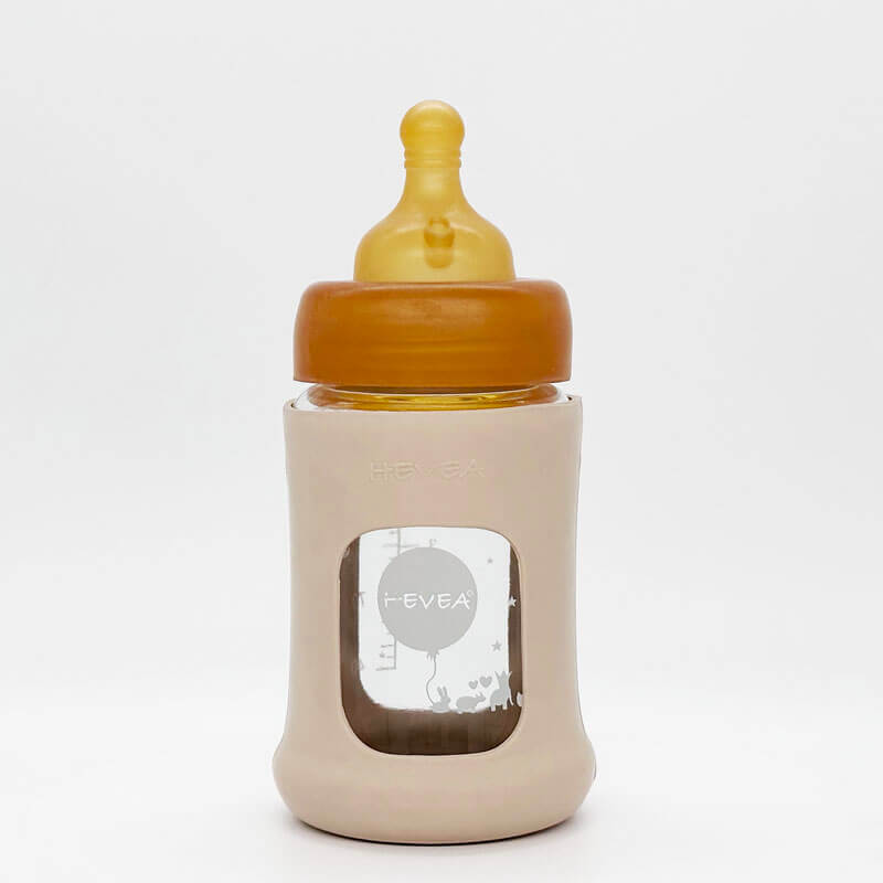 Biberon en plastique 150 ml avec tétine symétrique pour bébé