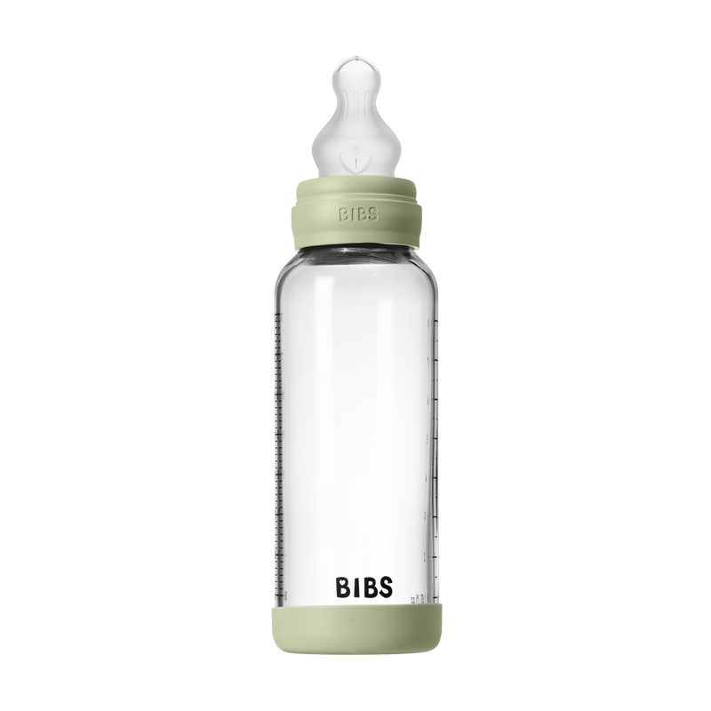 Biberon en verre Tétine Silicone 240 ml Débit Moyen Bibs produit
