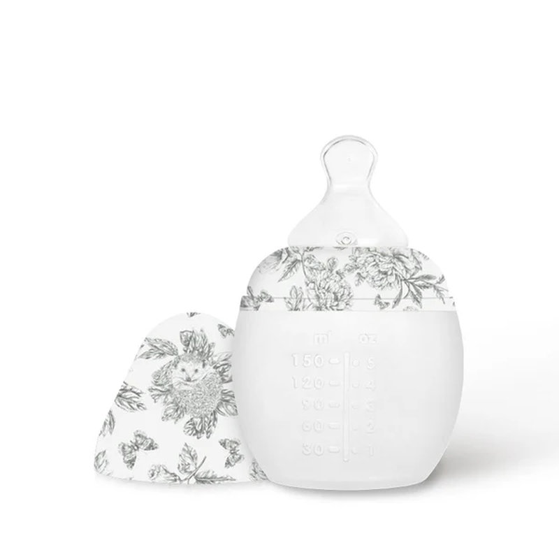 Biberon Tartine & Chochola Toile de Jouy Gris Elhée 150 ml