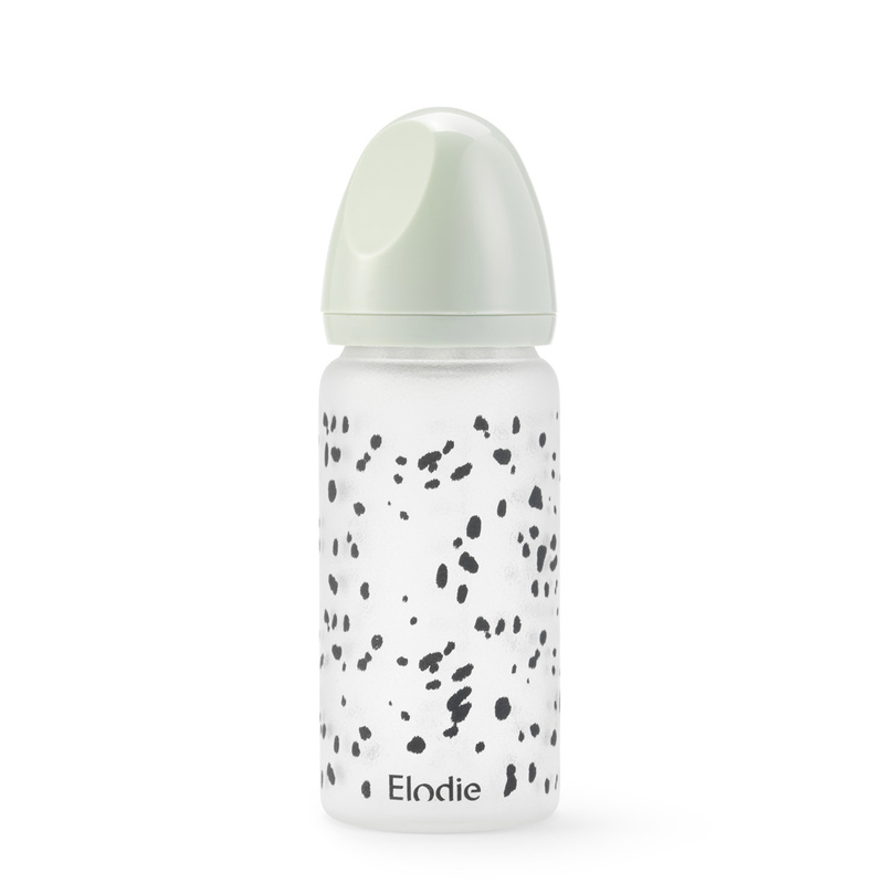 Biberon en verre - Dalmatian Dots Elodie produit face