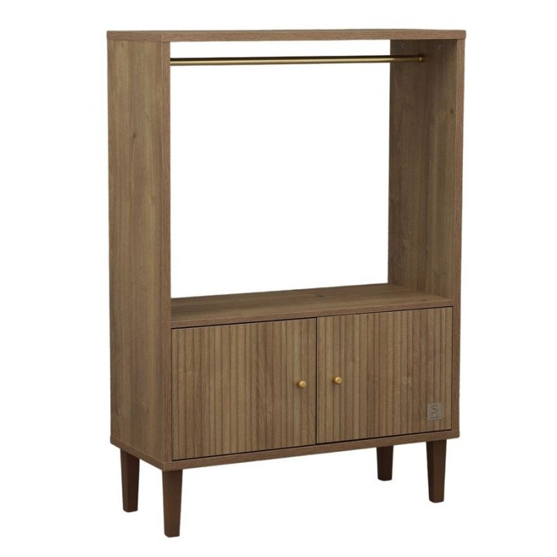 Bibliothèque Mokka Sauthon profil avec penderie