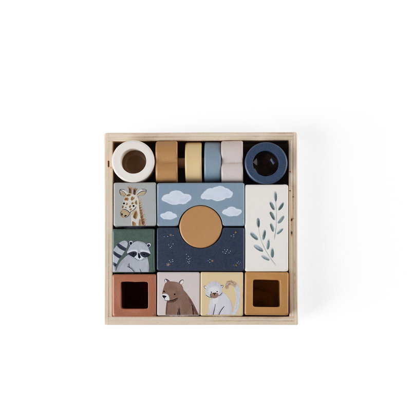 Blocs en bois Le Monde de Sebra face 2