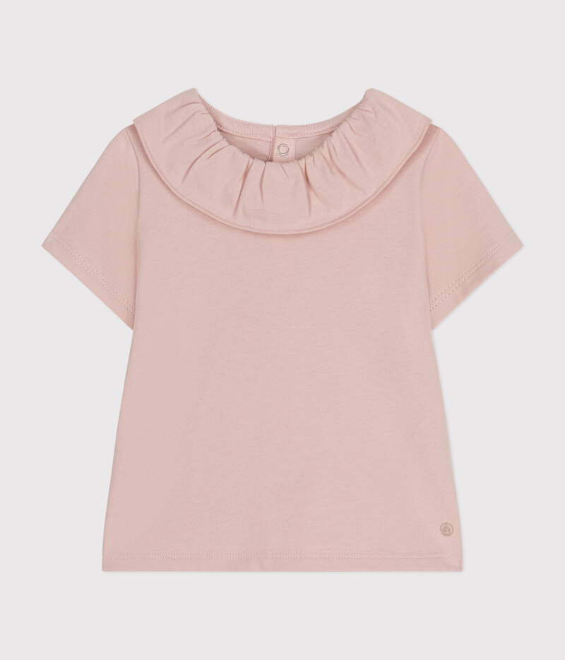 Blouse manches courtes en jersey bébé Saline Petit Bateau dos