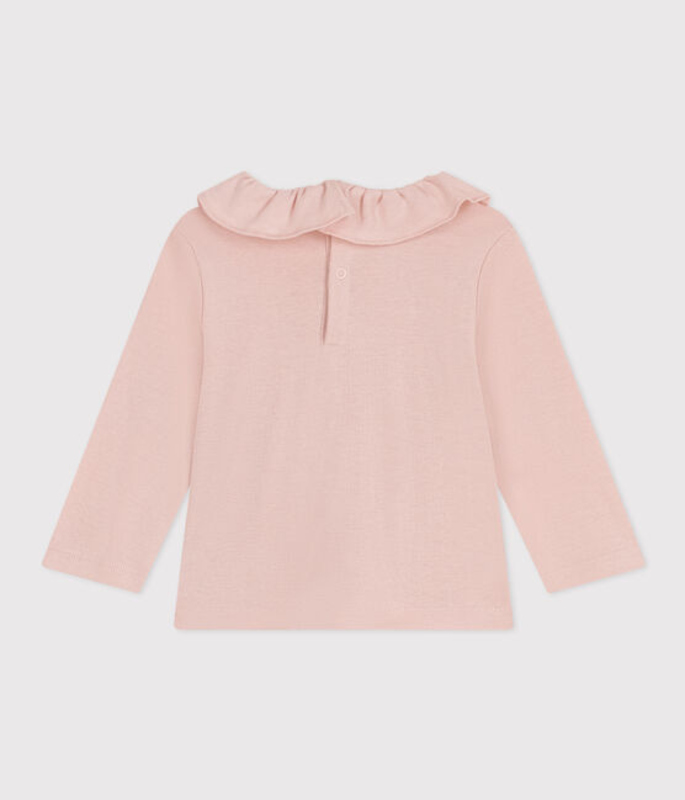 Blouse manches longues Rose Saline Petit Bateau dos