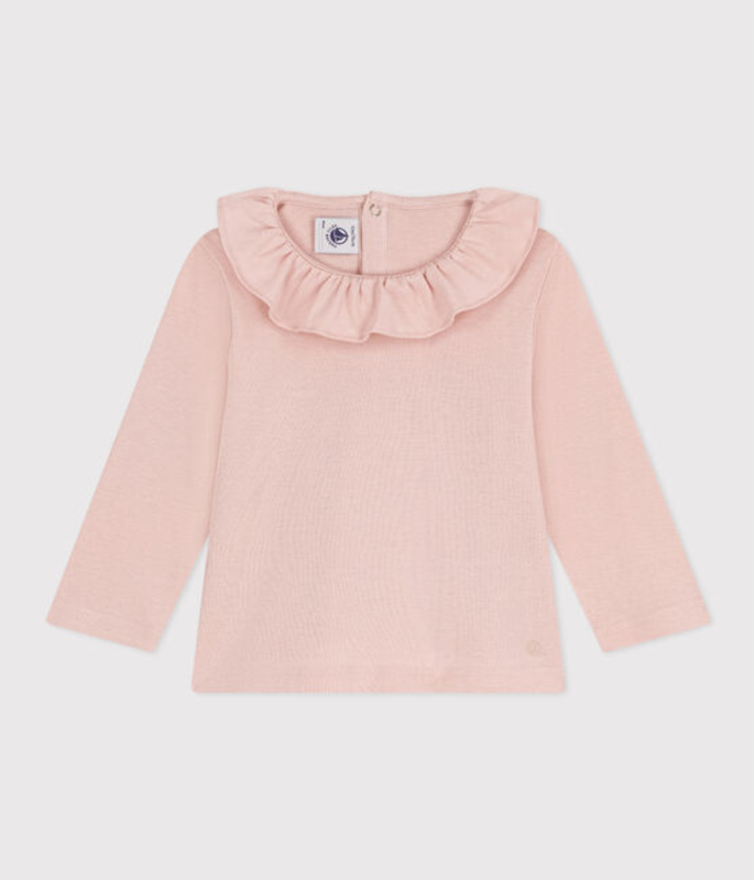 Blouse manches longues Rose Saline Petit Bateau