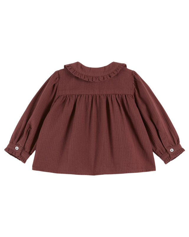 Blouse Smockée Violine  Emile & Ida dos