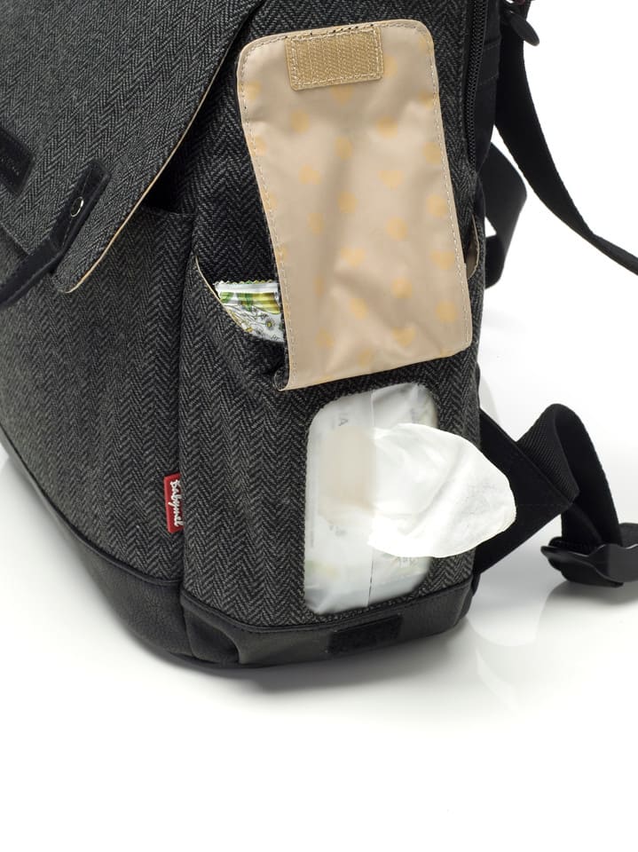 Sac A Dos A Langer Robyn Backpack Tweed Babymel Bambinou